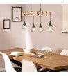 Suspension Bois et Aluminium Monah - 63556 - vue 2