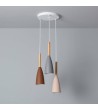 Suspension Métal et Bois Rain - 71549 - vue 3