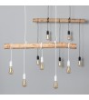 Suspension Métal et Bois Yagis - 71385 - vue 2