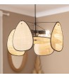 Suspension Métal et Raphia Hades - 93644 - vue 5