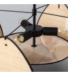 Suspension Métal et Raphia Hades - 93644 - vue 7