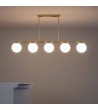 Suspension Métal et Verre Boqor - 88043 - vue 6