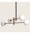 Suspension Métal et Verre Bull 4 - 108804 - vue 3