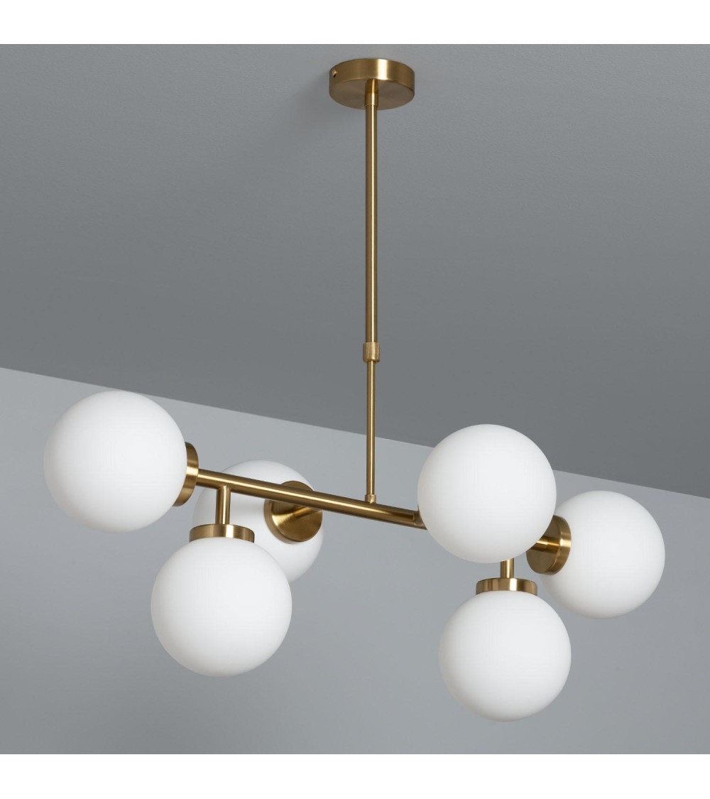 Suspension Métal et Verre Lautrec - 91495 - vue 1