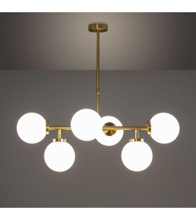 Suspension Métal et Verre Lautrec - 91495 - vue 2