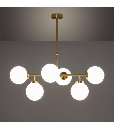 Suspension Métal et Verre Lautrec - 91495 - vue 4
