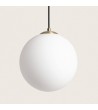 Suspension Métal et Verre Moonlight Brass - 105224 - vue 2
