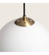 Suspension Métal et Verre Moonlight Brass - 105224 - vue 3