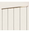 Suspension Métal et Verre Moonlight Brass 5 Spots - 105232 - vue 4
