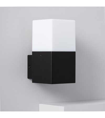 Applique Murale Extérieure Aluminium Domus Noire