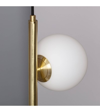 Suspension Métal et Verre Moonlight Double - 83994 - vue 8