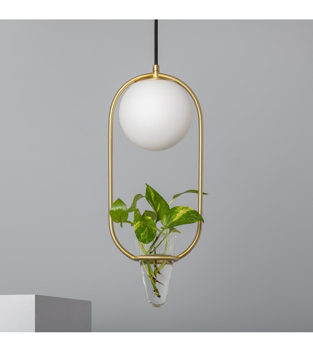 Suspension Métal et Verre Moonlight Puncak - 72555 - vue 1