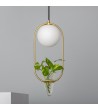 Suspension Métal et Verre Moonlight Puncak - 72555 - vue 1