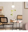 Suspension Métal et Verre Moonlight Puncak - 72555 - vue 2