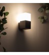 Applique Murale Extérieure Aluminium Domus Noire - 1726 - vue 4