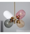 Suspension Métal et Verre Papallona - 64412 - vue 1