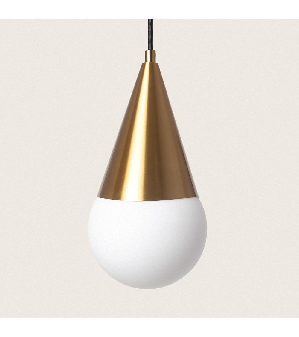 Suspension Métal et Verre Tenul - 108777 - vue 1