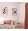 Suspension Métal et Verre Tri Baudelaire - 96722 - vue 2