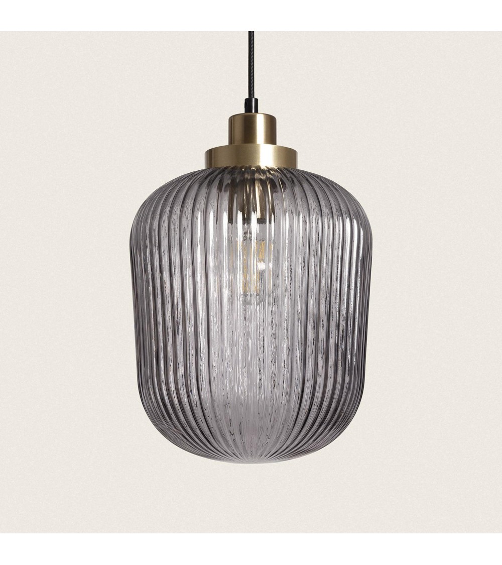 Suspension Métal et Verre Windsor - 95901 - vue 1