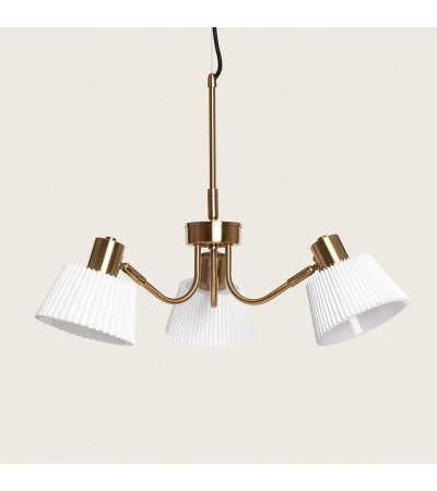 Suspension Métal Magda 3 Spots - 117738 - vue 3