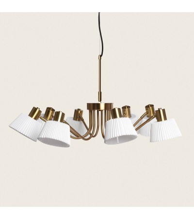 Suspension Métal Magda 8 Spots - 117725 - vue 3