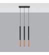 Suspension Métal Mozaica 3L SOLLUX - 96496 - vue 1