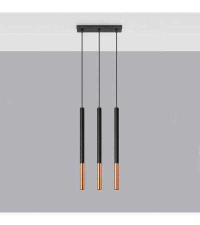 Suspension Métal Mozaica 3L SOLLUX - 96496 - vue 3