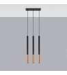 Suspension Métal Mozaica 3L SOLLUX - 96496 - vue 3
