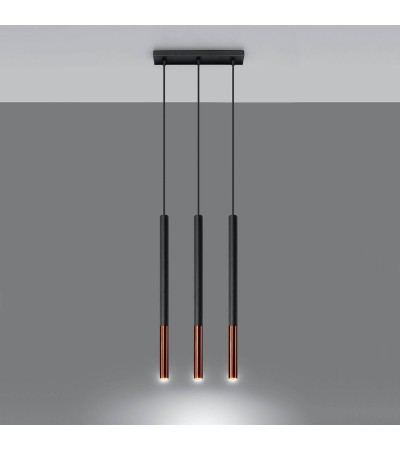 Suspension Métal Mozaica 3L SOLLUX - 96496 - vue 4