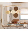 Suspension Rotin et Bois Linfen - 73973 - vue 4