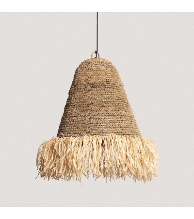 Suspension Rotin et Jute Rahan ILUZZIA