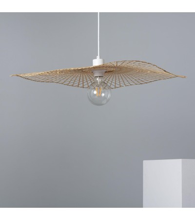Suspension Rotin Longnan Small - 90390 - vue 1