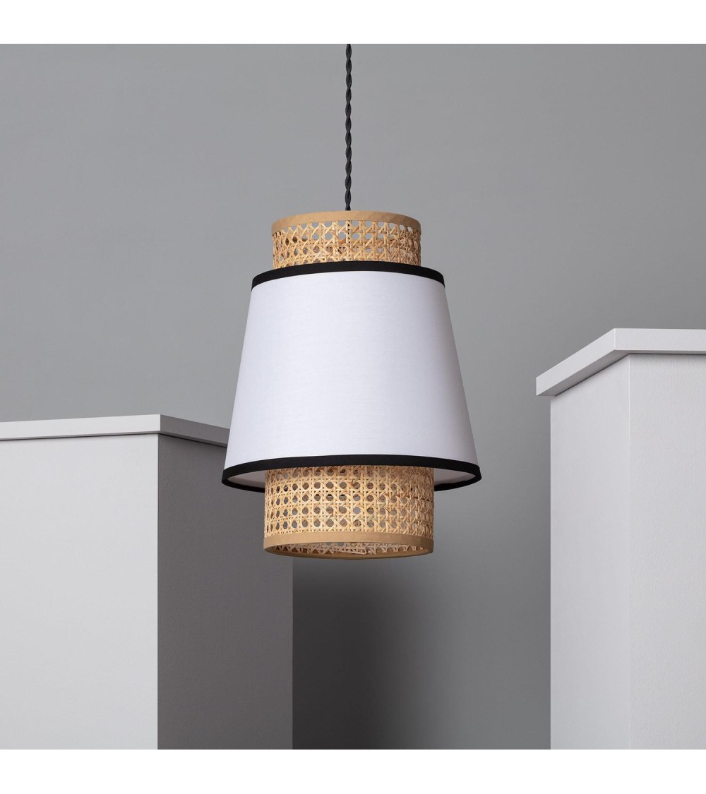 Suspension Rotin Marya - 82517 - vue 1