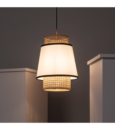 Suspension Rotin Marya - 82517 - vue 6