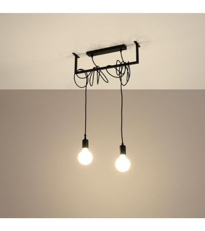Suspension Salamanca 2 SOLLUX - 82253 - vue 2