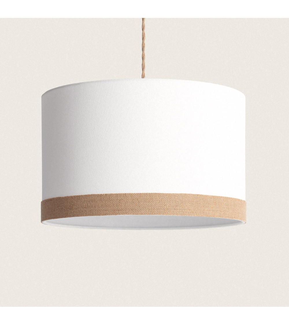 Suspension Tissu Naturel Leya