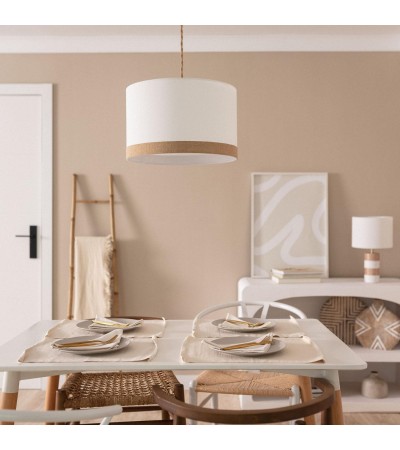 Suspension Tissu Naturel Leya