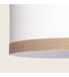 Suspension Tissu Naturel Leya