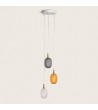 Suspension Verre et Métal Shalim - 108789 - vue 3