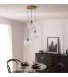 Suspension Verre Tri Wilde - 95306 - vue 2