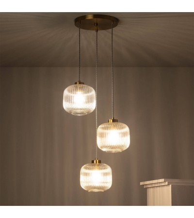 Suspension Verre Tri Wilde - 95306 - vue 6