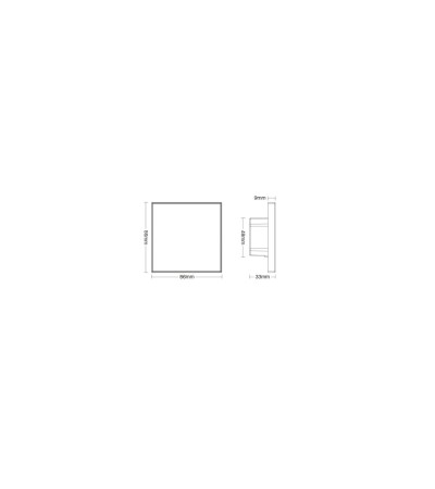 Télécommande Murale RF 220-240V AC pour Variateur LED Monochrome 4 Zones RF MiBoxer T1 - 86080 - vue 7