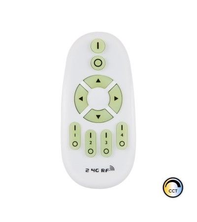 Télécommande pour Dalle et Plafonnier CCT Sélectionnable 2.4GHz V.2