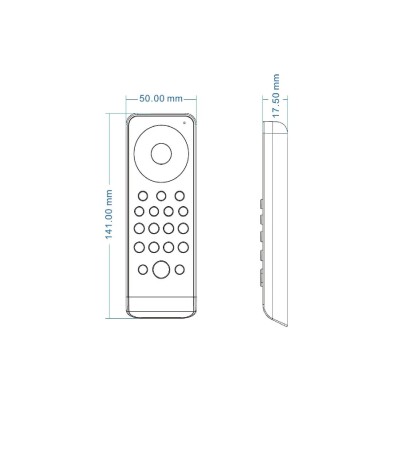 Télécommande RGB/RGBW SKYDANCE RS9 pour Contrôleur RF - 70902 - vue 7