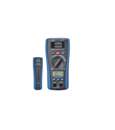 Testeur de lignes LAN RJ45 + Multimètre numérique