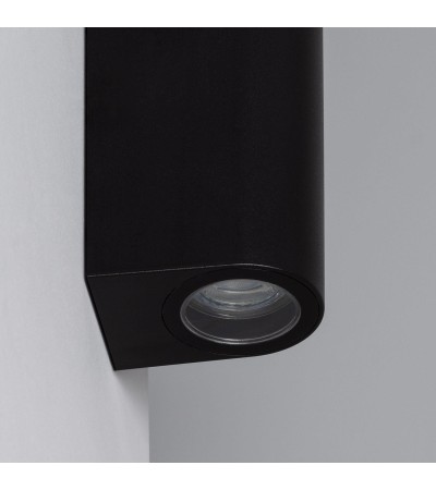 Applique Murale Extérieure Gala Éclairage Double Face Noire - 76138 - vue 6