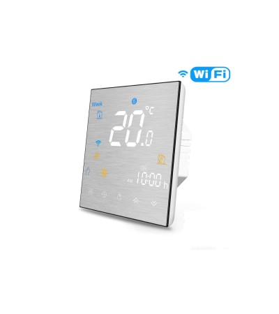 Thermostat WiFi Programmable Métallique pour Chauffage - 92151 - vue 5