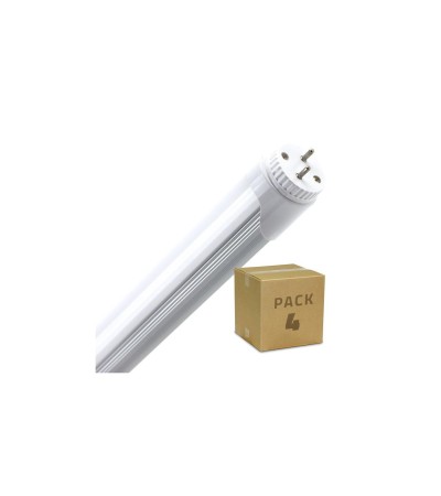 Tube LED T8 G13 150cm Aluminium Connexion Latérale 24W (Pack de 4 unités) - 6029 - vue 2