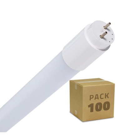 Tube LED T8 G13 Nano PC 150cm Connexion Latérale 22W 130lm/W Blanc Chaud (Pack 100 unités)