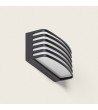 Applique Murale Extérieure LED 12W Éclairage Rectangulaire Noire Juli - 114472 - vue 1